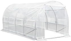  Fóliasátor 200x250x400 cm váz+fólia - LMH-42219-TR (LMH-42219-TR)