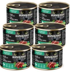 Dolina Noteci DOLINA NOTECI Super Rafi Cat P&F liba- és pulykamájjal sterilizált macskáknak 6x185 g