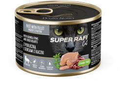 Dolina Noteci DOLINA NOTECI Super Rafi macskaeledel gyöngytyúkkal és kacsaszívvel sterilizált macskáknak 185g