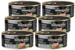 Dolina Noteci DOLINA NOTECI Super Rafi macskaeledel gyöngytyúkkal és kacsaszívvel sterilizált macskáknak 6x185g