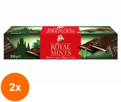 Halloren and Co Set 2 x Ciocolata 51% cu Crema Fina de Menta, Halloren and Co, 300 g