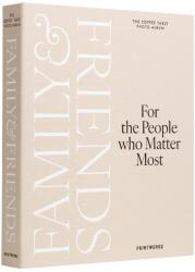 Printworks Fotóalbum FAMILY AND FRIENDS, bézs, Printworks (PW00724)