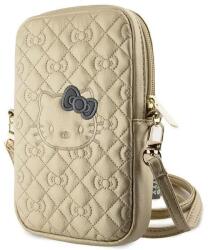 Hello Kitty Quilted Bows Strap bag - gold