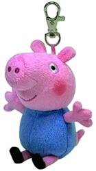 Ty Beanie Babies Peppa malac Clip - Zsoli malac plüss kulcstartó (8, 5 cm) (TY_46132)