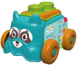 Clementoni Clemmy 17904 Készségfejlesztő állatka puha építőkockákkal (17904)