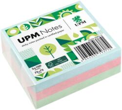 UPM Notes adeziv 75 x 75 100 file x 3 culori pastel (GN5654-20PG-3)