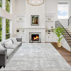  Modern Szőnyeg Porto Lux 8097 (Cream-Beige) 80x250cm Krém-Barna