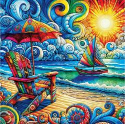 Masterpieces 72508 - Kaleidoscope - Beach Day - 1000 db-os puzzle (72508)