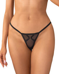 Obsessive Euridia Thong Black XS/S