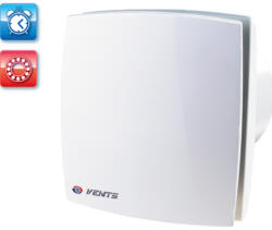 Vents 125 LDT L ventilátor - időzítő, golyóscsapágy 167m3/h, 16W, 34dB 2400RPM (125 LDT L)