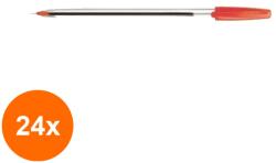 Claro Set 24 x Pix Unica Folosinta Croma Varf 0.6 mm Rosu (HOK-24xKH-CL-CRO-R)