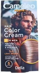 Cameleo Vopsea pentru Par, Barba, Mustata Barbati 5 Light Brown