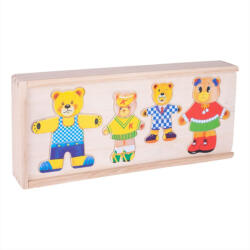 Malis Öltöztethető macis puzzle, 72 db (109531)