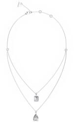 Guess Colier Guess 4G Light dublu cu cristale JUBN05242JWRHT-U