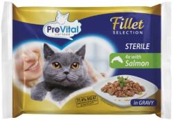 PreVital Fillet Selection Sterile lazac mártásban 28 x 85 g
