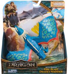 Spin Master Dreamworks Dragons World of Berk - Battle Dragons, Fire Blast Deadly Nadder "How to Train Your Dragon 2025", Multicolor, 4 ani+ (20151288) Figurina