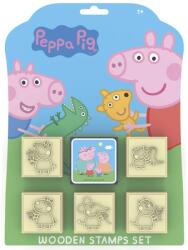 Retoys 5 db nyomda + nyomdapárna - Peppa Malac Ajánlott 3-10 éves korig unisex [Cikkszám 46344]