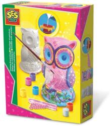 SES Bagoly csillámos gipszöntő készlet Ajánlott 3-6 éves korig unisex [Cikkszám 94524]