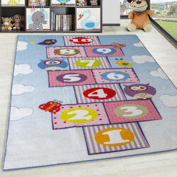  Gyerek Szőnyeg Ugrálóiskolás Kék 160x240cm