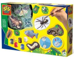 SES Foszforeszkáló állatok gipszkiöntő készlet, 41066