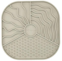 Fiboo Lollipop Wally licking mat bézs 19x19 cm
