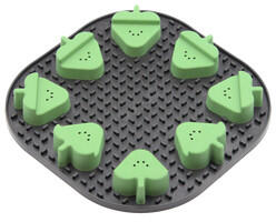 Fiboo Snoopy&Fibnoose licking&sniff mat szürke 25x25cm