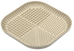 Fiboo Fiboowl licking mat L bézs 27x27cm