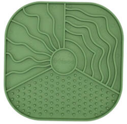 Fiboo Lollipop Wally licking mat zöld 19x19 cm