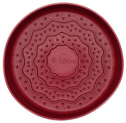 Fiboo Lick Fiboowl habzsolásgátló tál burgundi 19cm