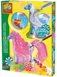 SES Gipszkiöntő készlet, csillogó lovacskák, 35214