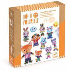 DJECO DIY Magneți pentru finisarea familiei Funky (DJ07919)