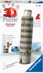 Ravensburger Mini Building - Turnul înclinat din Pisa Puzzle 3D 54 de piese (11247)