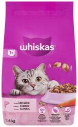 Whiskas 1+ teljes értékű szárazeledel felnőtt macskák számára lazacca l- 1, 4 kg
