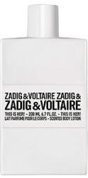Zadig & Voltaire This Is Her! Testápoló 200 ml - parfumplaza