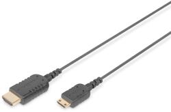 ASSMANN HDMI Anschlusskabel, C-A, HighFlex St/St, 2.0m, sw (DB-330121-020-S) (DB-330121-020-S)