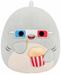 Jazwares Rechin gri cu popcorn Gordon, 35 cm (SLSQCR08819)