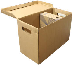  Кашон за архивни кутии 540 х 253 х 360 mm Кафяв (1304056-11) - homeshop