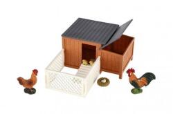 Teddies Coteț cu țarc din plastic cu accesorii (TD00861785) Figurina