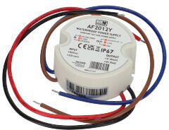MPL Power Elektro LED tápegység 12 Volt - kötődobozba szerelhető (20W/1.67A) IP66 (AF2012Y)