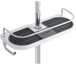 FERRO Emotion univerzális zuhanypolc állítható zuhanyrúdhoz 280 mm x 120 mm (FE-65580,1)