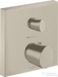 Hansgrohe Axor Starck Organic falsík alatti termosztátos kád/zuhany csaptelep alaptest nélkül, szálcsiszolt nikkel 12715820 (12715820)