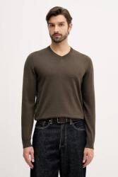 HUGO BOSS gyapjú pulóver - zöld XL - answear - 40 990 Ft