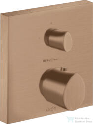 Hansgrohe Axor Starck Organic falsík alatti termosztátos kád/zuhany csaptelep alaptest nélkül, szálcsiszolt vörös arany hatású 12715310 (12715310)