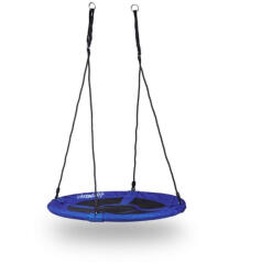 Relaxdays Fészekhinta 90 cm sötétkék 10020820_90