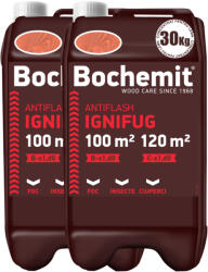 Bochemit Solutie ignifugare lemn BOCHEMIT ANTIFLASH 2X30KG MARO, B-s1 d0, C-s1 d0