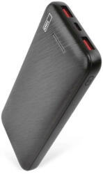 EMOS Powerbank 10000mAh 22, 5W LED kijelzővel fekete 1*USB-C 2*USB-A