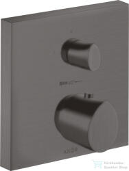 Hansgrohe Axor Starck Organic falsík alatti termosztátos kád/zuhany csaptelep alaptest nélkül, szálcsiszolt fekete króm 12715340 (12715340)
