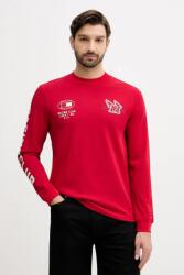 Tommy Hilfiger pamut hosszúujjú - piros M