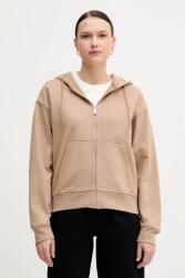 Calvin Klein felső fekete, sima, kapucnis, LV047B237G - barna S