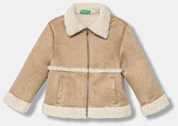 Benetton gyerek dzseki - bézs 122 - answear - 25 990 Ft